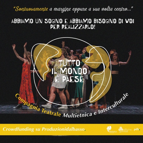 Cooperativa Dedalus. Sostegno al progetto di una compagnia teatrale multietnica e interculturale.